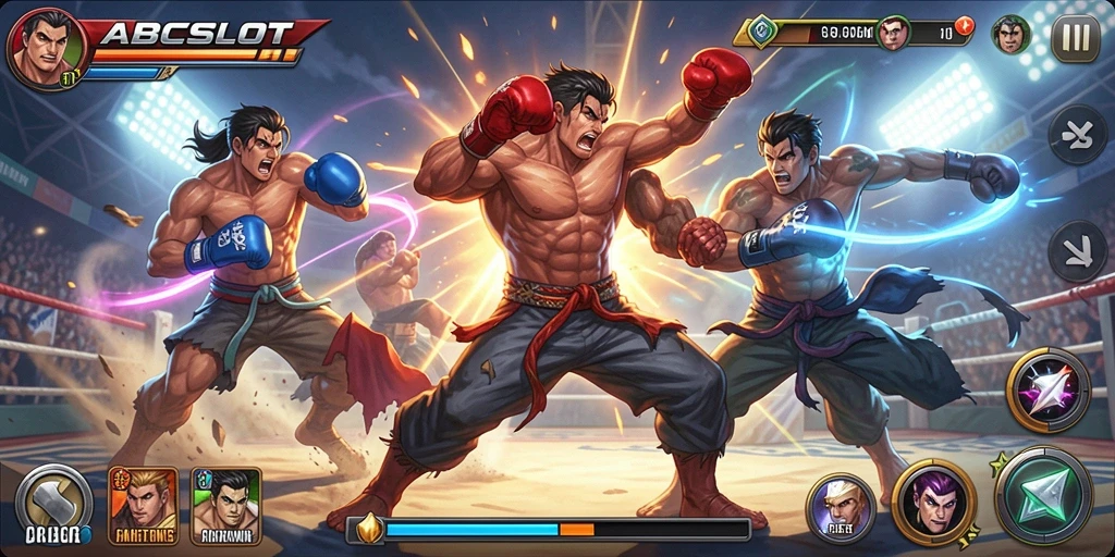 Tangkap aksi spektakuler dalam gameplay Fighting yang mendebarkan.