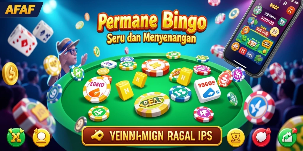 Tampilan gameplay AFAF menampilkan keseruan Bingo yang mendebarkan.
