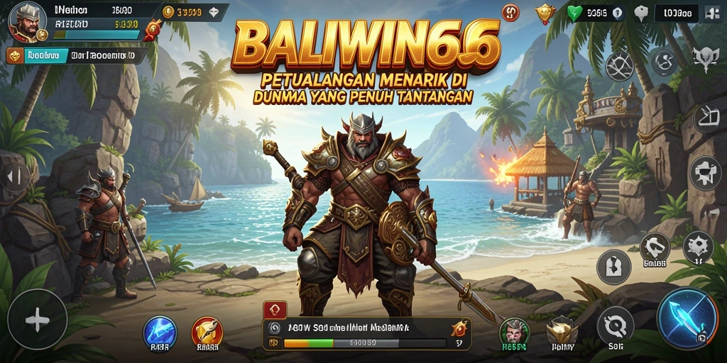 Screenshot gameplay BALIWIN66 menampilkan petualangan seru dalam grafis yang memukau.
