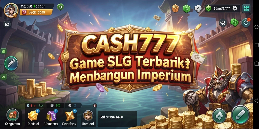 Tampilan gameplay menarik dari CASH777 dalam membangun imperium.