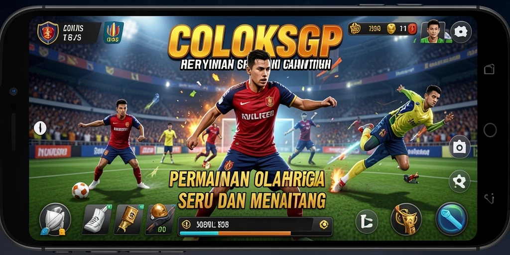 Tampilan gameplay seru dan kompetitif dari COLOKSGP.