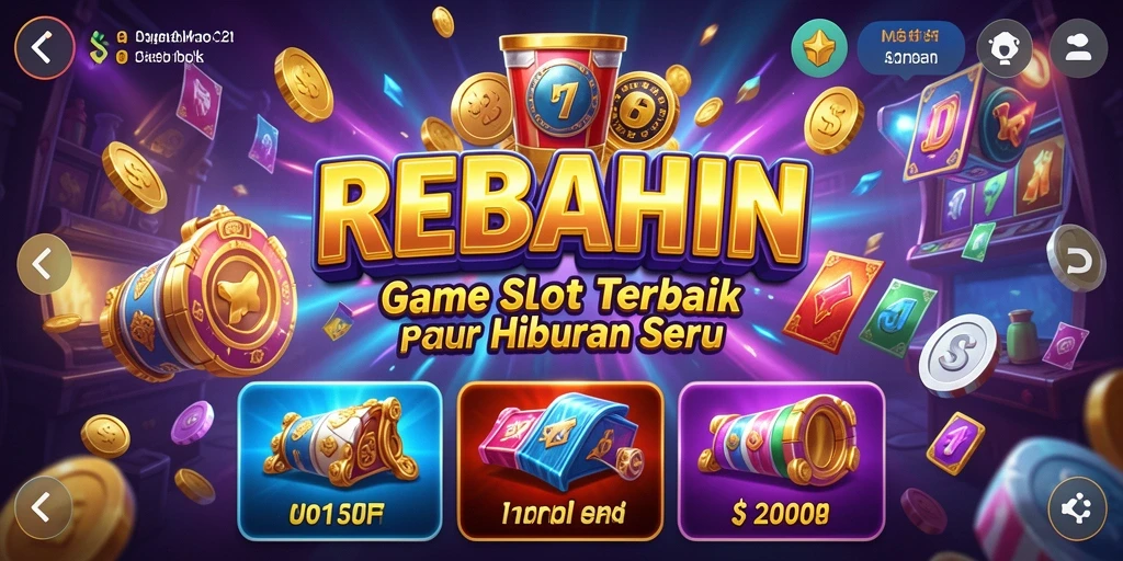Tampilan menarik dari gameplay REBAHIN yang seru.